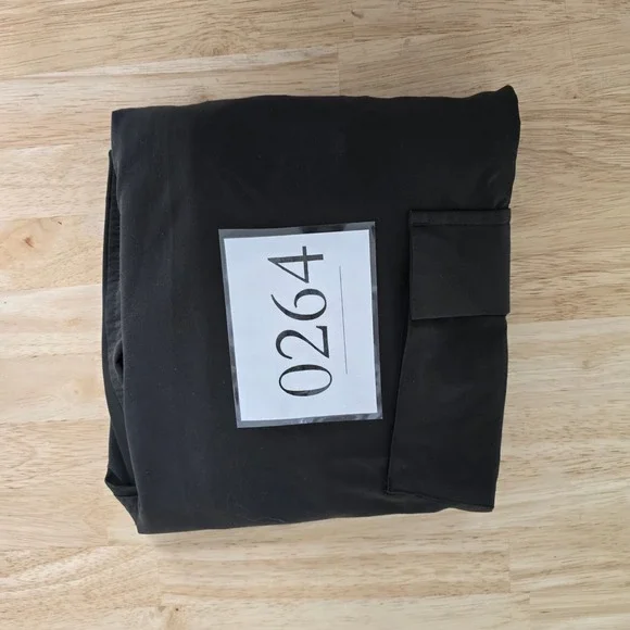 Athleta Sutton Joggers Womens 10 Charcoal Gray Hiking Pants Outdoor Cargo Pocket - Picture 8 of 9